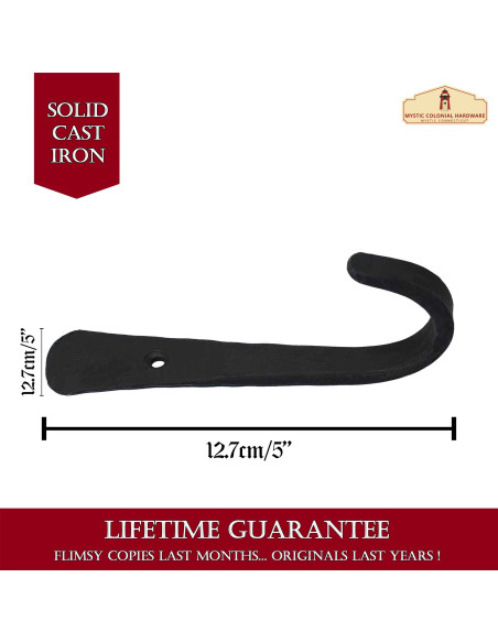 Set di 2 supporti a muro in ferro...