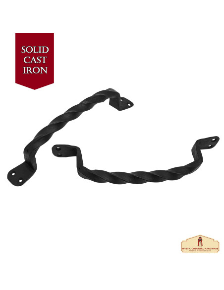 Set di 2 maniglie per porte medievali...