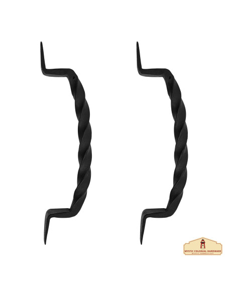 Set di 2 maniglie per porte medievali...