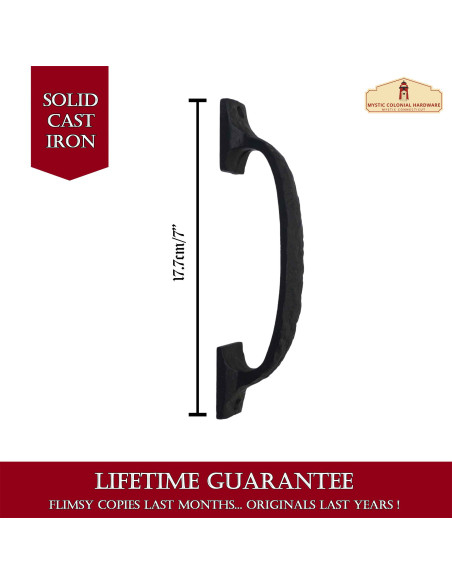 Maniglia per porta medievale (17,7 cm.)