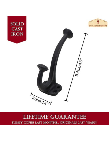 Set di 2 supporti a muro in ferro...