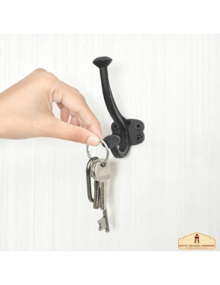 Set di 2 supporti a muro in ferro...