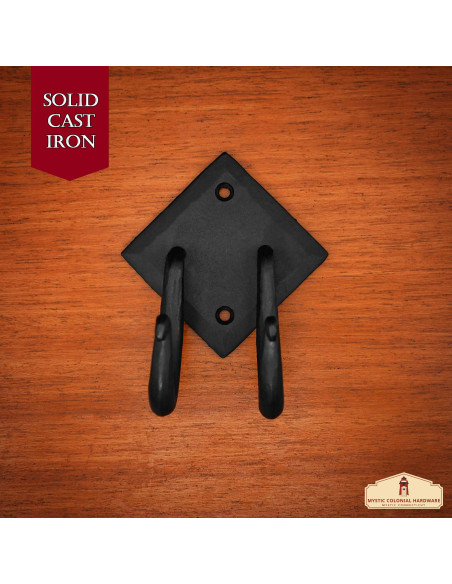 Supporto in ferro battuto a doppia...