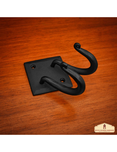 Supporto in ferro battuto a doppia...