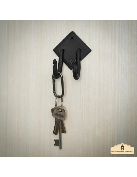 Supporto in ferro battuto a doppia...