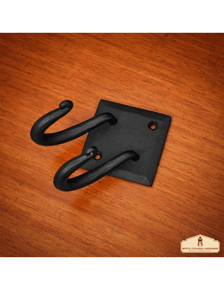 Supporto in ferro battuto a doppia...