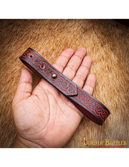 Bracciale regolabile con nodi celtici...