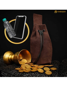 Borsa medievale per ricreativi - marrone 2