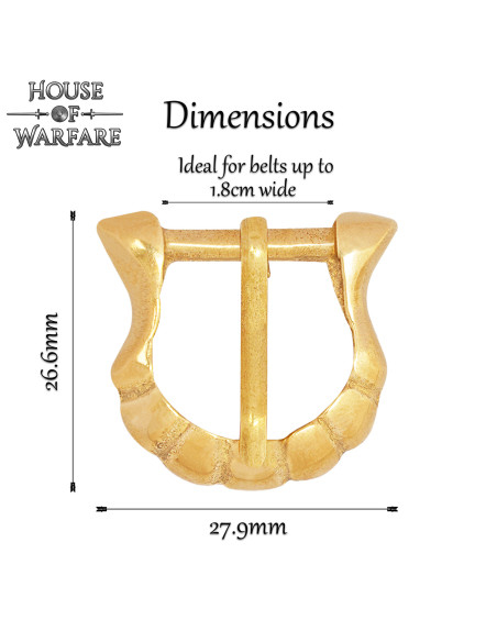 Fibbia per armatura medievale in...