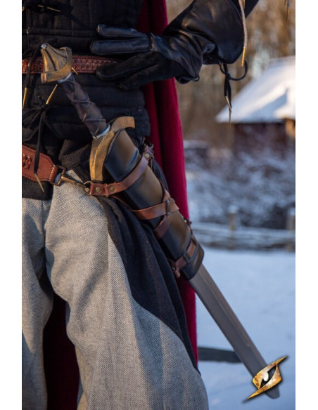 Cintura per spada LARP, pelle sintetica