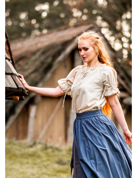 Camicetta medievale a maniche corte...