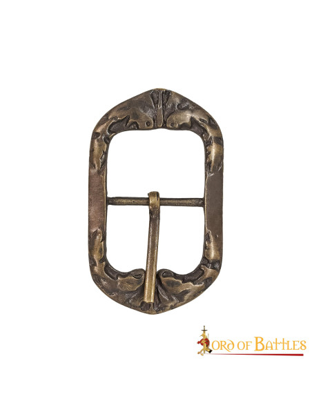 Set di 3 fibbie medievali in ottone...