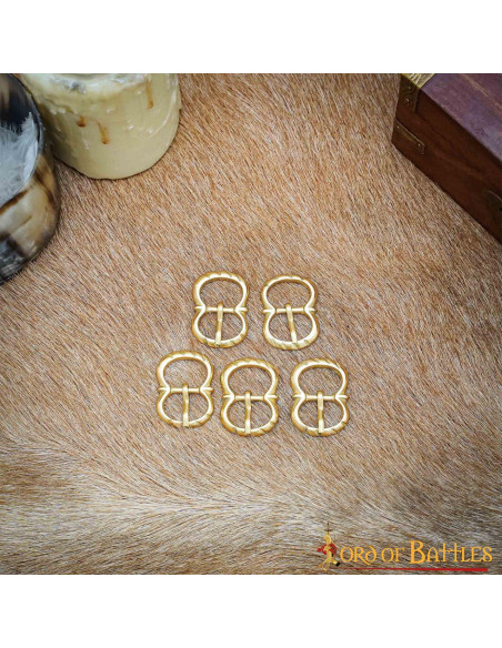 Confezione da 5 piccole fibbie...