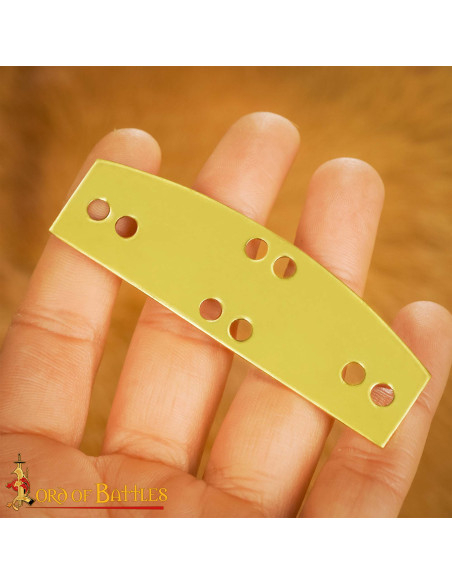 Confezione da 20 piastre in ottone...