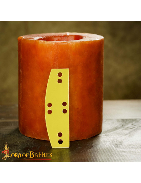 Confezione da 20 piastre in ottone...