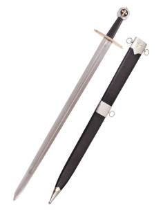 Spada dei Cavalieri Templari con fodero