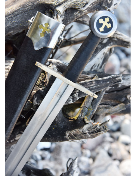 Spada dei Cavalieri Templari con fodero
