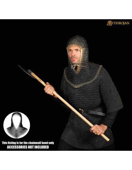 Bordi di cotta di maglia del boia in...