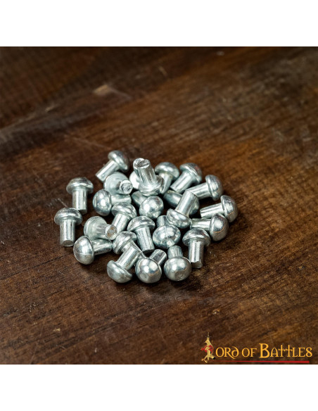 Confezione da 100 rivetti in acciaio...