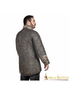 Cotta di maglia in acciaio inox modello Haubergeon (9 mm.) 2