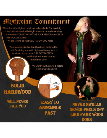 Supporto in legno per appendere...