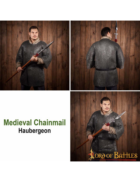 Cotta di maglia in acciaio dolce,...