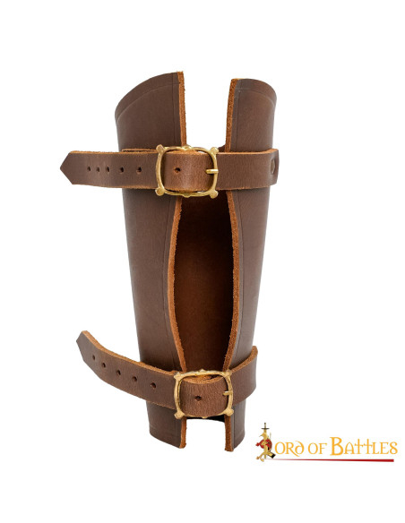 Bracciale medievale in pelle per...