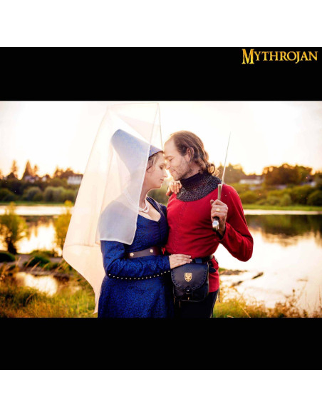 Giacca medievale con lacci da uomo in...