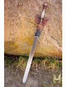 Spada fantastica Highborn serie Stronghold colore rosso (113 cm.)