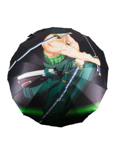 Ombrello Roronoa Zoro con manico katana di One Piece 2