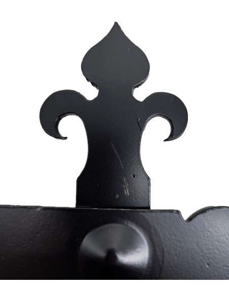 Appendino medievale in ferro battuto...