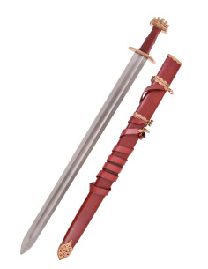 Spada vichinga Vestre Berg con fodero, X secolo