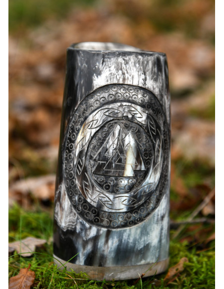 Brocca Viking Valknut num. 1 corno...