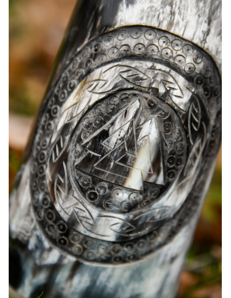 Brocca Viking Valknut num. 1 corno...