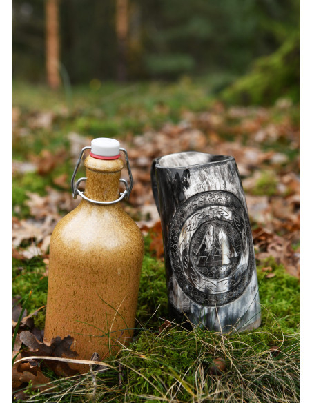 Brocca Viking Valknut num. 1 corno...