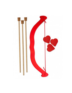 Arco in legno rosso per bambini (45 cm.)