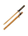 Katana in legno, colore naturale, per bambini (72 cm.)
