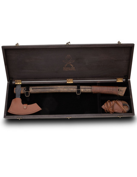 Set di asce barbute vichinghe Othala