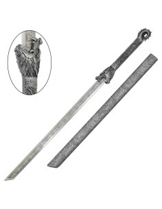 Spada tradizionale cinese del drago, dinastia Tang (105 cm.)