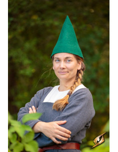 Cappello Fantasy da Gnomo, in lana verde