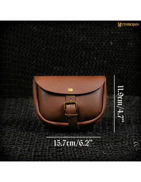 Borsa medievale semplice in pelle...