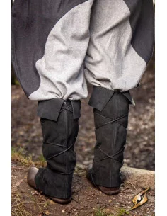 Gambali medievali dei selvaggi Teodorico, neri 2