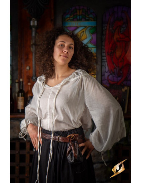 Camicia medievale modello Crinkle,...