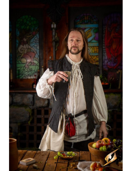 Camicia medievale modello Crinkle,...