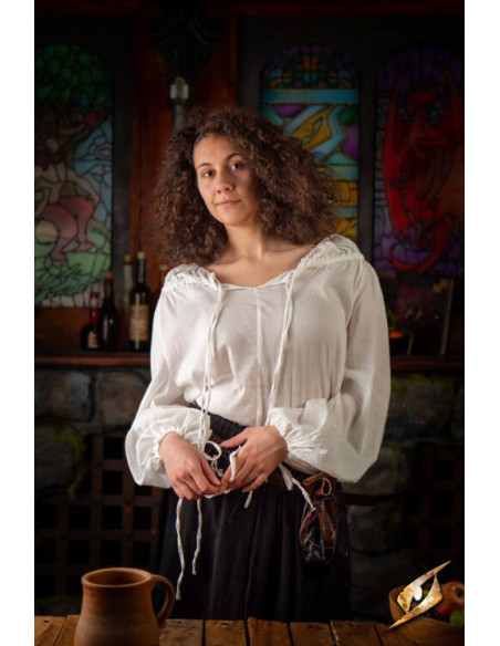 Camicia medievale modello Crinkle,...
