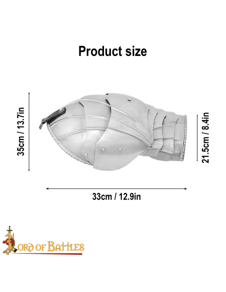 Spallacci in scaglie di armatura...