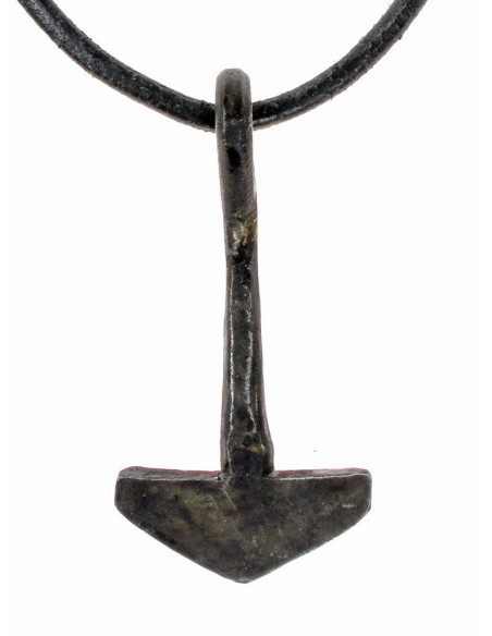 Ciondolo Martello di Thor in ferro di...