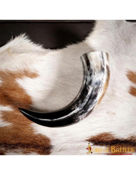 Corno da bere vichingo con design...