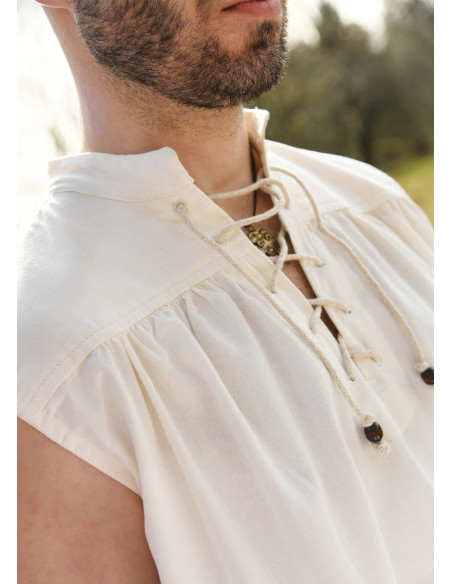 Camicia medievale senza maniche...