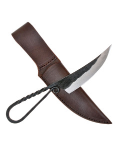 Pugnale vichingo grande con fodero (22,5x3 cm.)